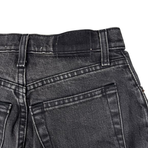 ABERCROMBIE & FITCH The 90's Straight Ultra High Rise Jean Curve Love Sz 24 - Picture 6 of 7